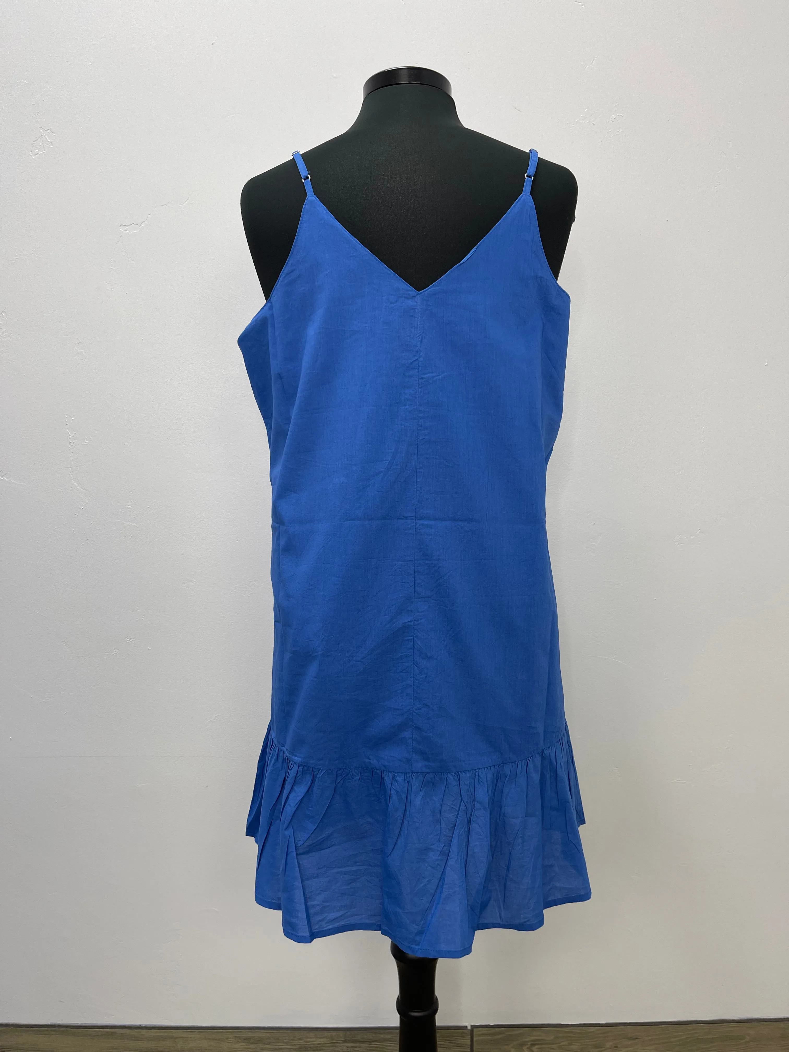 Blue Sleeveless Dress