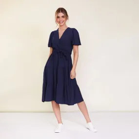 Camille Dress (Navy)