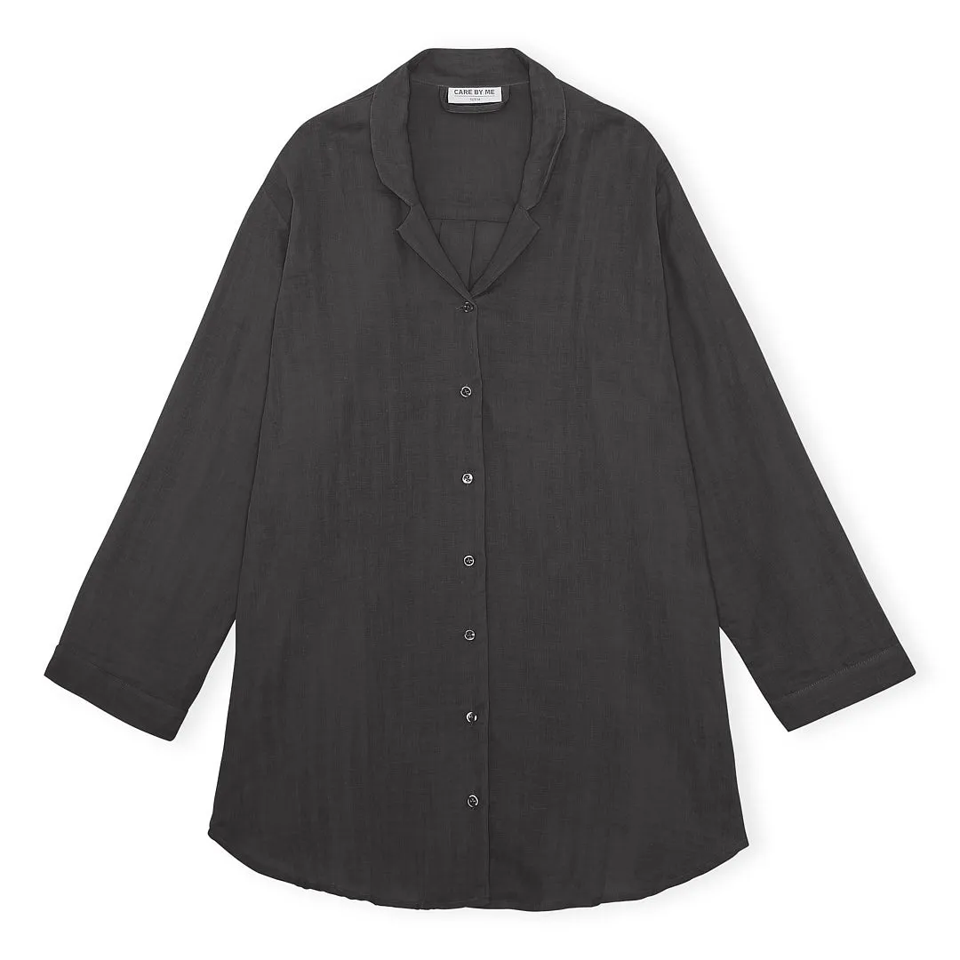 CARE BY ME 100% Organic Cotton Womens Vivienne Long Shirt