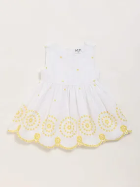 HOP Baby White A-Line Dress