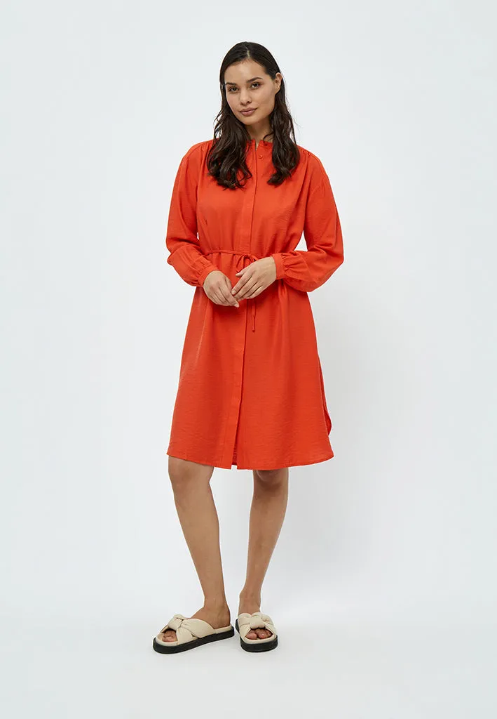 Mirinda Harmonia Shirt Dress - Intense Orange