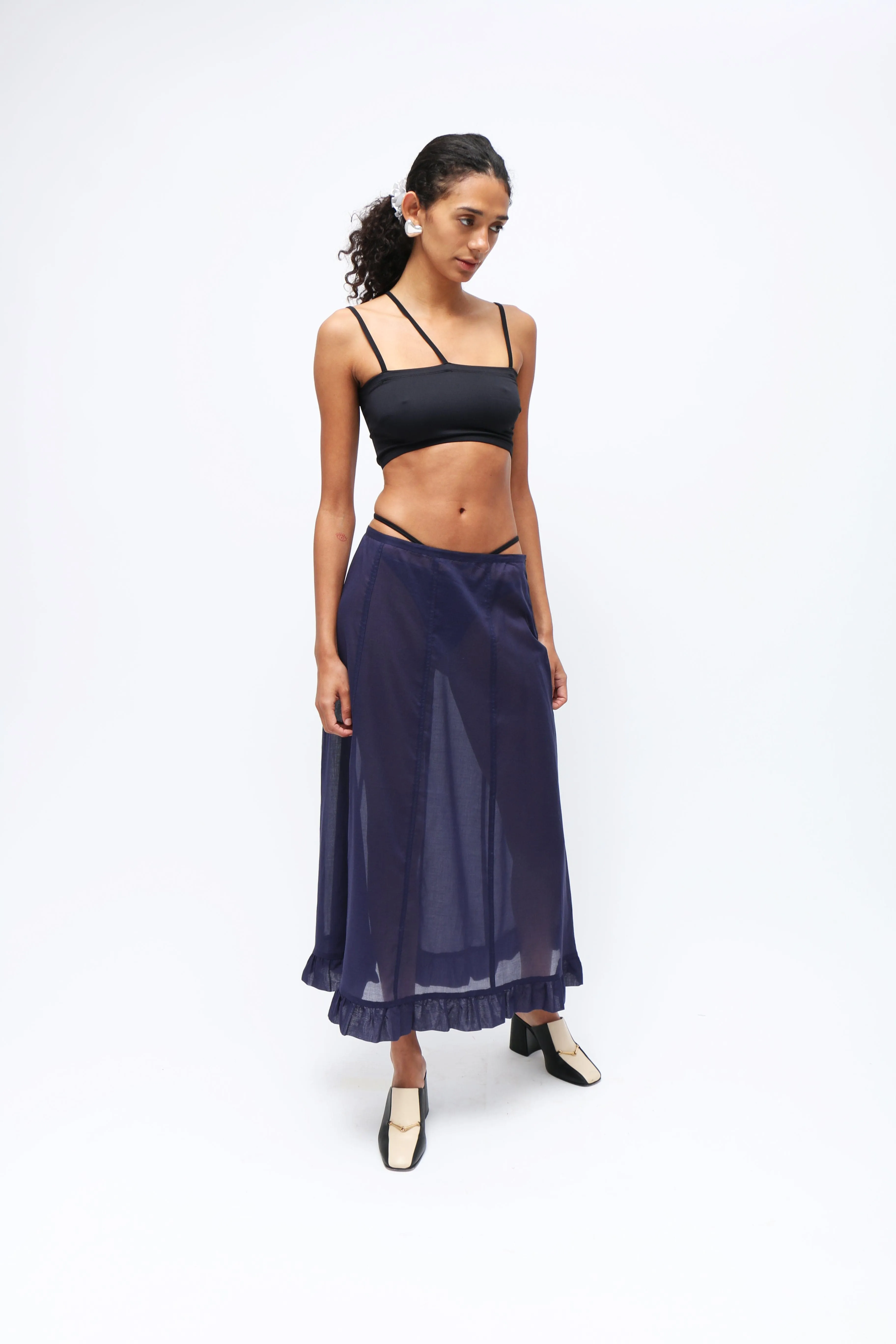 Navy Andolini Skirt