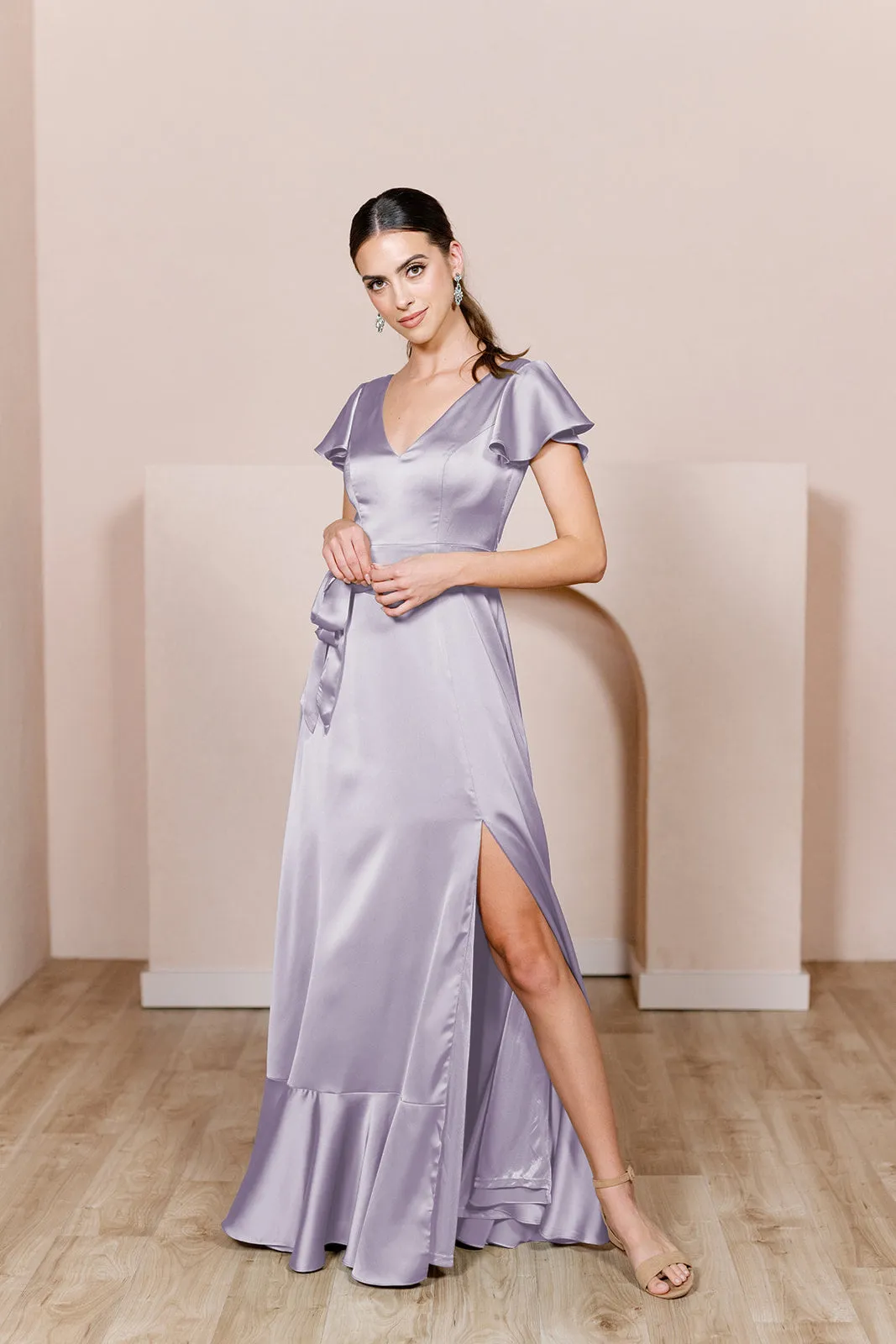 Thalia Satin Dress | Made To Order