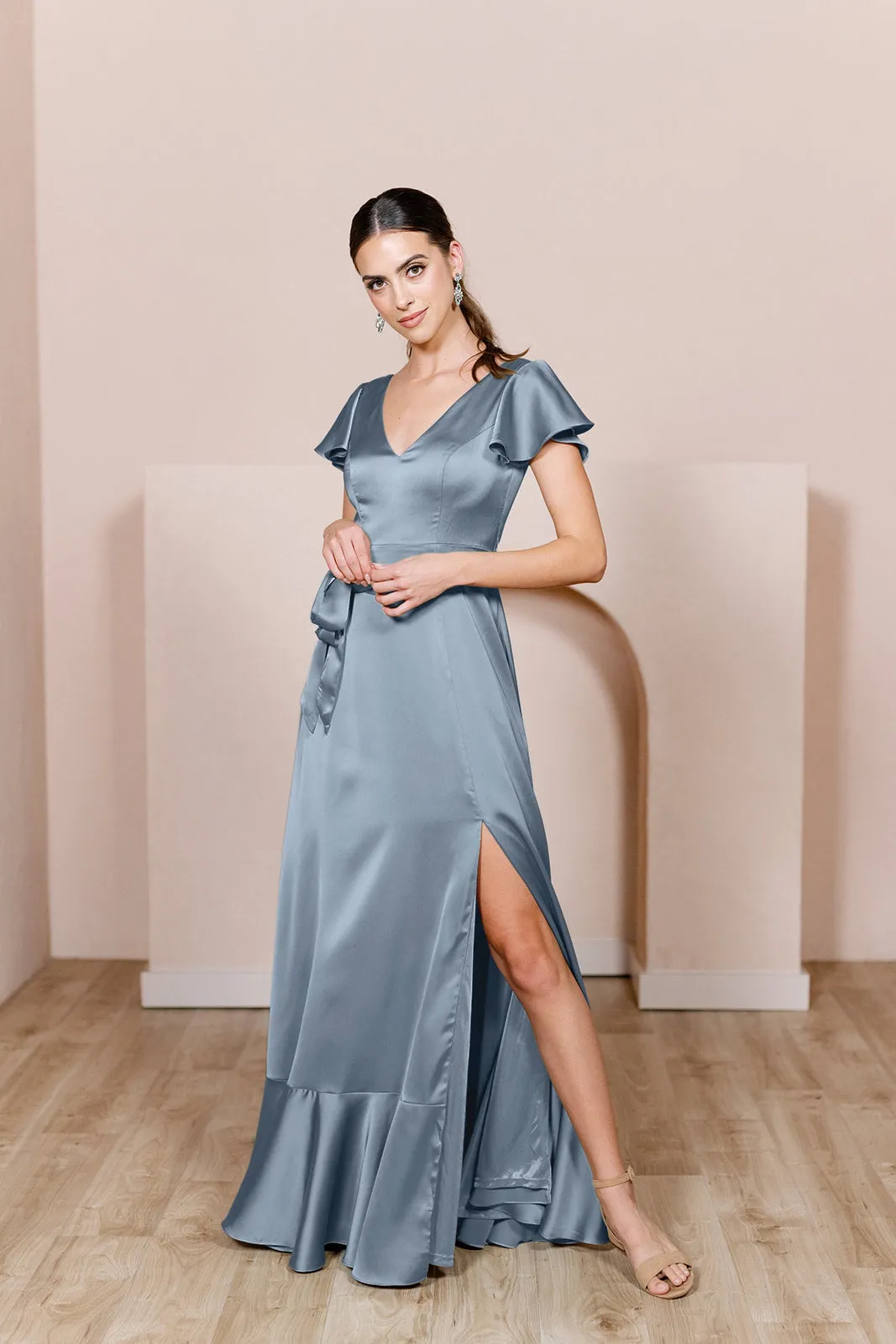 Thalia Satin Dress | Made To Order