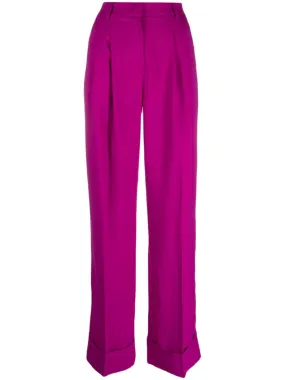 THE ANDAMANE Trousers Fuchsia